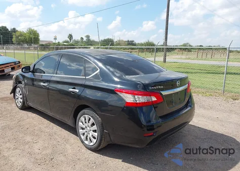 2015 Nissan Sentra S from USA, damaged, VIN 3N1AB7AP4FY361512